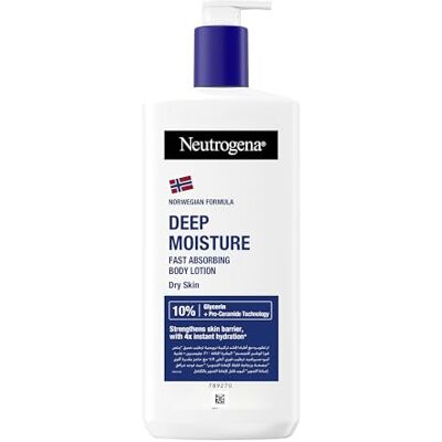 Neutrogena Norwegian Formula Deep Moisture Body Lotion Dry Skin, 400 Ml (Lot De 1) Neutrogena Norwegian Formula Deep Moisture Body Lotion Dry Skin, 400 Ml (Lot De 1)