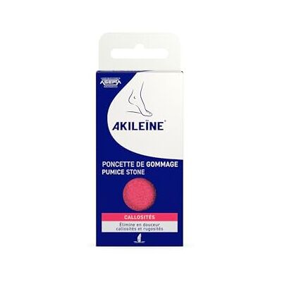 Akileïne Akileine, Poncette de gommage Pieds tres secs Akileïne Akileine, Poncette de gommage Pieds tres secs