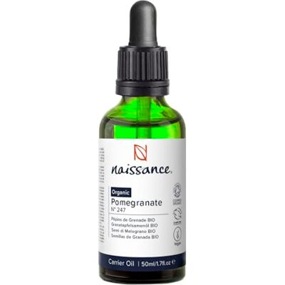 Naissance Huile De Pépins De Grenade Certifiée BIO (No. 247) 50ml Pure, Naturelle, Pressée À Froid Pour Visage, Cheveux, Massage, Peau Vegan Et Sans OGM Naissance Huile De Pépins De Grenade Certifiée BIO (No. 247) 50ml Pure, Naturelle, Pressée À Froid Pour Visage, Cheveux, Massage, Peau Vegan Et Sans OGM