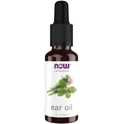 NOW Foods, Ear Oil (huile pour oreilles), 30 ml, testé en laboratoire, sans gluten, végétalien, sans OGM NOW Foods, Ear Oil (huile pour oreilles), 30 ml, testé en laboratoire, sans gluten, végétalien, sans OGM