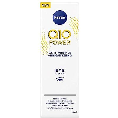 NIVEA Q10 Power Crème Yeux Anti Rides + Blanchiment 15ml NIVEA Q10 Power Crème Yeux Anti Rides + Blanchiment 15ml