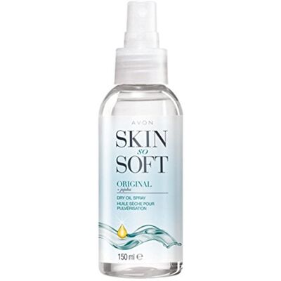 Avon Skin So Soft Spray d'huile sèche pour le corps contre les puces 150 ml Avon Skin So Soft Spray d'huile sèche pour le corps contre les puces 150 ml
