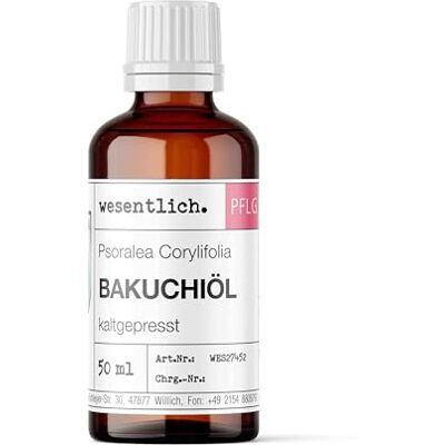 wesentlich. Huile Bakuchi Alternative naturelle au rétinol pour un teint de peau affiné Soin anti-âge pour atténuer les ridules 100 % pure dans un verre marron de 50 ml wesentlich. Huile Bakuchi Alternative naturelle au rétinol pour un teint de peau affiné Soin anti-âge pour atténuer les ridules 100 % pure dans un verre marron de 50 ml