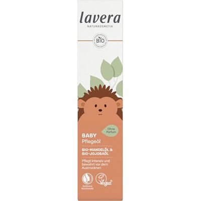 lavera Huile de soin pour bébé Apaisante et nourrissante Hydratante Sans parfum ni conservateur Végétalien Cosmétique naturel 100 ml lavera Huile de soin pour bébé Apaisante et nourrissante Hydratante Sans parfum ni conservateur Végétalien Cosmétique naturel 100 ml