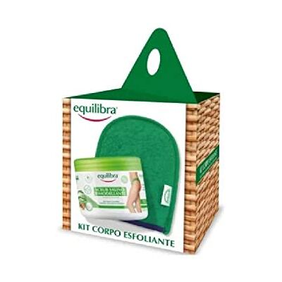 Equilibra Corps, gommage salin remodelant, gommage corporel exfoliant à base d'aloe vera, lisse et nourrit la peau, mélange sels marins action anti-eau, huiles naturelles et extraits végétaux, 2 Equilibra Corps, gommage salin remodelant, gommage corporel exfoliant à base d'aloe vera, lisse et nourrit la peau, mélange sels marins action anti-eau, huiles naturelles et extraits végétaux, 2