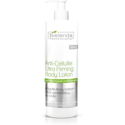 Bielenda Professional Lait corporel ultra raffermissant anti-cellulite aux algues laminaires et cantella Asiatica 500 ml Bielenda Professional Lait corporel ultra raffermissant anti-cellulite aux algues laminaires et cantella Asiatica 500 ml