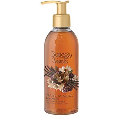 Bottega Verde , Vanille noire Lave-mains à l'extrait de vanille (250 ml) Bottega Verde , Vanille noire Lave-mains à l'extrait de vanille (250 ml)