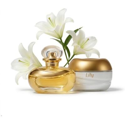 O Boticário Lily Coffret cadeau Parfum EDP 75 ml + crème pour le corps Coffret cadeau pour femme Parfum EDP 75 ml + crème pour le corps 250 g Parfum fleur de lys Hydratation 48h Vegan O Boticário Lily Coffret cadeau Parfum EDP 75 ml + crème pour le corps Coffret cadeau pour femme Parfum EDP 75 ml + crème pour le corps 250 g Parfum fleur de lys Hydratation 48h Vegan