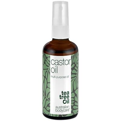 Australian Bodycare Huile de Ricin (100ml) À L'Huile de Théier Huile Multi-Huile Bio pour la Croissance des Cils, des Sourcils et des Cheveux. Crème Hydratante Peau Peau Sèche sur Corps & Cuir Chevelu Pour Cheveux Australian Bodycare Huile de Ricin (100ml) À L'Huile de Théier Huile Multi-Huile Bio pour la Croissance des Cils, des Sourcils et des Cheveux. Crème Hydratante Peau Peau Sèche sur Corps & Cuir Chevelu Pour Cheveux