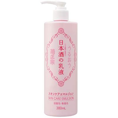 Kikumasamune Japanese Sake Moisture Emulsion 380 ml Lait hydratant pour le visage et le corps avec acides aminés et céramides Kikumasamune Japanese Sake Moisture Emulsion 380 ml Lait hydratant pour le visage et le corps avec acides aminés et céramides
