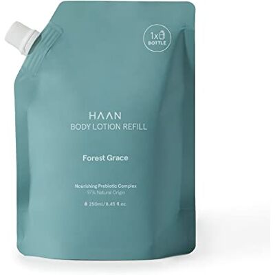 Haan Recharge Lotion Corporelle 250ml Ingrédients Naturels Sans Silicone ni Paraben Recyclable Végétalien, Non Testé sur les Animaux Arôme Forest Grace Haan Recharge Lotion Corporelle 250ml Ingrédients Naturels Sans Silicone ni Paraben Recyclable Végétalien, Non Testé sur les Animaux Arôme Forest Grace