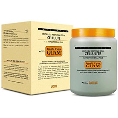 Guam BOUE D'ALGUE CLASSIQUE 1 KG contre la cellulite,pour les adiposités localisées Guam BOUE D'ALGUE CLASSIQUE 1 KG contre la cellulite,pour les adiposités localisées