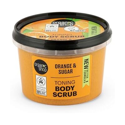 Organic Shop Gommage corporel orange sicilienne, 250 ml Organic Shop Gommage corporel orange sicilienne, 250 ml