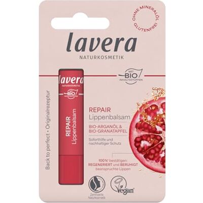 lavera Repair Baume à lèvres Aide immédiate Protège contre la déshydratation Soin intensif et protection durable Cosmétique naturel 1 pièce lavera Repair Baume à lèvres Aide immédiate Protège contre la déshydratation Soin intensif et protection durable Cosmétique naturel 1 pièce