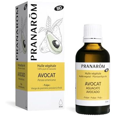 Pranarôm Pranarom Huile Végétale d'Avocat Bio 50 ml Huiles Végétales Pranarôm Pranarom Huile Végétale d'Avocat Bio 50 ml Huiles Végétales