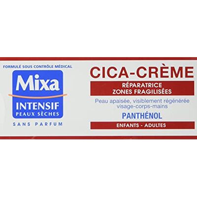 Mixa Intensif Peaux Sèches Cica-Crème Réparatrice Zones Fragilisées 50 ml Mixa Intensif Peaux Sèches Cica-Crème Réparatrice Zones Fragilisées 50 ml