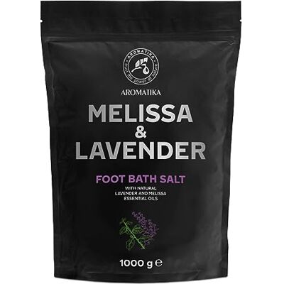 Trust Sel de Bain pour Pieds aux Huiles de Lavande et Mélisse 1000g Bain pour Pieds au Sel de Mer Naturel Trempage pour Pieds Sels de Bain pour Aromathérapie Pédiluve Bain de Pieds Trust Sel de Bain pour Pieds aux Huiles de Lavande et Mélisse 1000g Bain pour Pieds au Sel de Mer Naturel Trempage pour Pieds Sels de Bain pour Aromathérapie Pédiluve Bain de Pieds