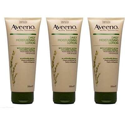 Aveeno moisturising lotion with naturally active colloidal oatmeal (3pk) by Aveeno moisturising lotion with naturally active colloidal oatmeal (3pk) by