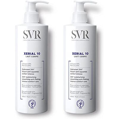 SVR Lait Corps 10 2x400ml Xerial Peaux Seches SVR Lait Corps 10 2x400ml Xerial Peaux Seches