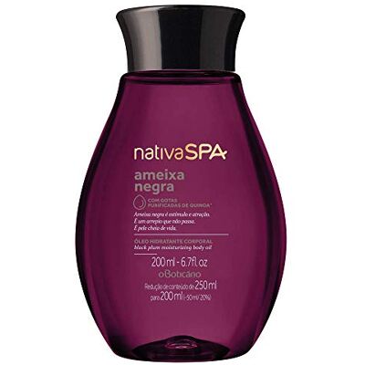 O Boticário Boticario Linha Nativa Spa (Ameixa Negra) Oleo Hidratante Corporal 200 Ml (Boticario Nativa Spa (Black Plum) Collection Body Moisturizing Oil 6.7 Fl Oz) - O Boticário Boticario Linha Nativa Spa (Ameixa Negra) Oleo Hidratante Corporal 200 Ml (Boticario Nativa Spa (Black Plum) Collection Body Moisturizing Oil 6.7 Fl Oz) -