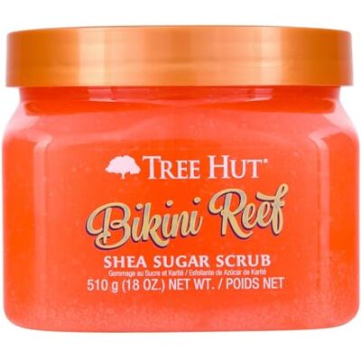 Tree Hut Reef Shea Sugar Scrub Bikini 18 oz Ultra Hydrating and Exfoliating Scrub for Nourishing Essential Body Care Tree Hut Reef Shea Sugar Scrub Bikini 18 oz Ultra Hydrating and Exfoliating Scrub for Nourishing Essential Body Care