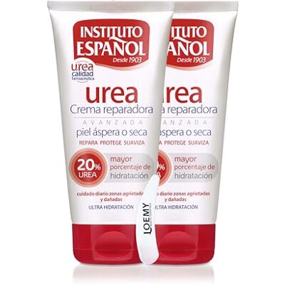 Instituto Español Urée Crème Mains Corps Régénérante, Crème Hydratante Quotidien pour Peau Sèche, Gercée Multi-usages Apaisante Naturelle Avec Haute Teneur en Urée, set 300ml Instituto Español Urée Crème Mains Corps Régénérante, Crème Hydratante Quotidien pour Peau Sèche, Gercée Multi-usages Apaisante Naturelle Avec Haute Teneur en Urée, set 300ml