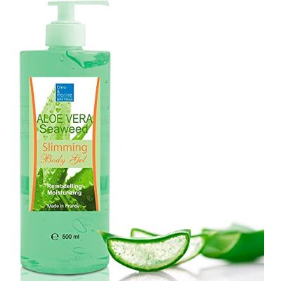 bleu & marine Bretania Gel Minceur Anti-Cellulite Aloe Vera & Algues Marines Gel Amincissant Hydratant Ventre Plat Peaux Sèches/Abîmées, 500 ml bleu & marine Bretania Gel Minceur Anti-Cellulite Aloe Vera & Algues Marines Gel Amincissant Hydratant Ventre Plat Peaux Sèches/Abîmées, 500 ml