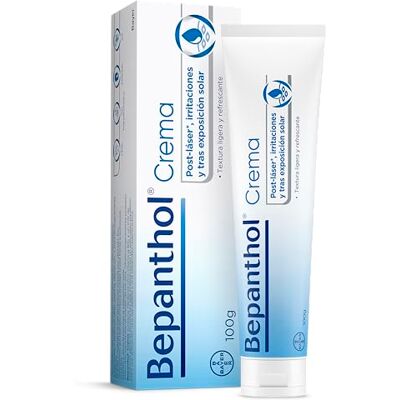 Bepanthol Crème hydratante, protège et régénère la peau sèche et irritée, même après traitements esthétiques et exposition solaire, 100 g Bepanthol Crème hydratante, protège et régénère la peau sèche et irritée, même après traitements esthétiques et exposition solaire, 100 g