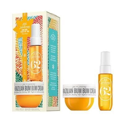 Sol de Janeiro Brazilian Bum Bum Party of Two Set de soin du corps avec crème Bum Bum Bum 75 ml et parfum Cheirosa 62 30 ml Collection Vacances Sol de Janeiro Brazilian Bum Bum Party of Two Set de soin du corps avec crème Bum Bum Bum 75 ml et parfum Cheirosa 62 30 ml Collection Vacances