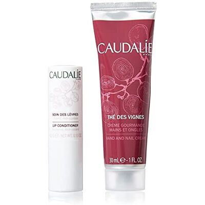 Caudalie Duo Pack Lip Stick Labial 4.5g + Hand & Nail Cream 30ml Thé De Vignes Caudalie Duo Pack Lip Stick Labial 4.5g + Hand & Nail Cream 30ml Thé De Vignes