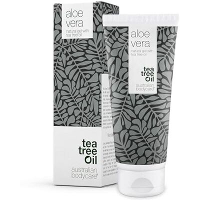 Australian Bodycare Gel d'Aloe Vera 200 ml Lotion après-soleil d'Aloe Vera Huile naturelle d'Aloe Vera et d'arbre à thé Rafraîchissante et hydratante contre les démangeaisons, les peaux irritées Australian Bodycare Gel d'Aloe Vera 200 ml Lotion après-soleil d'Aloe Vera Huile naturelle d'Aloe Vera et d'arbre à thé Rafraîchissante et hydratante contre les démangeaisons, les peaux irritées