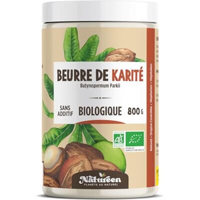 Planète au Naturel Beurre de Karité Bio AB 800 gr 100% végétal Planète au Naturel Beurre de Karité Bio AB 800 gr 100% végétal
