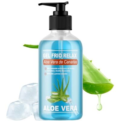 QKnatur GEL FROID BIO ALOE VERA DE CANARIAS (250 ml.) Aux extraits d'Arnica et de Calendula. Effet rafraîchissant et calmant, soulage les jambes fatiguées, stimule la circulation. Hydratation naturelle QKnatur GEL FROID BIO ALOE VERA DE CANARIAS (250 ml.) Aux extraits d'Arnica et de Calendula. Effet rafraîchissant et calmant, soulage les jambes fatiguées, stimule la circulation. Hydratation naturelle