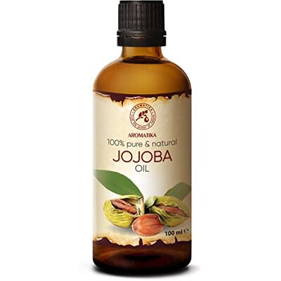 Trust Jojoba olie 100ml 100% puur natuurlijke basisolie dragerolie rijk aan mineralen & vitamines voor intensieve huidverzorging massage wellness maken van eigen cosmetica ontspanning Trust Jojoba olie 100ml 100% puur natuurlijke basisolie dragerolie rijk aan mineralen & vitamines voor intensieve huidverzorging massage wellness maken van eigen cosmetica ontspanning