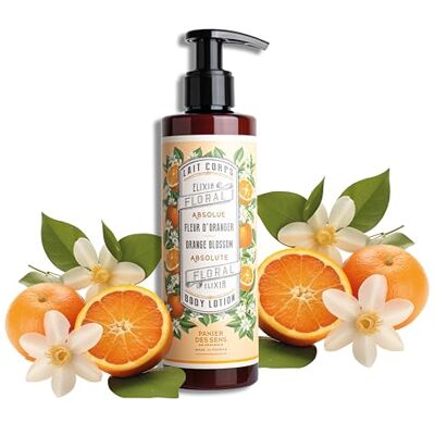 Panier des Sens Lotion pour le corps Fleur d'oranger Fabriqué en France 250 ml Panier des Sens Lotion pour le corps Fleur d'oranger Fabriqué en France 250 ml