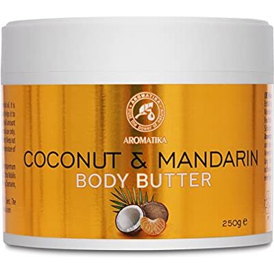 Trust Beurre de Coco & Mandarine 250g Body Butter Hydratant Naturel pour le Corps Huile Corporelle Hydratante Formule au Beurre de Coco Soin des Mains Bons Bénéfices pour la Peau Trust Beurre de Coco & Mandarine 250g Body Butter Hydratant Naturel pour le Corps Huile Corporelle Hydratante Formule au Beurre de Coco Soin des Mains Bons Bénéfices pour la Peau