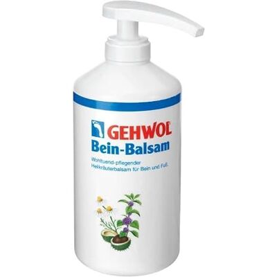 Gehwol Baume pour les jambes Crème nourrissante pour les pieds à la camomille 500 ml Avec distributeur Gehwol Baume pour les jambes Crème nourrissante pour les pieds à la camomille 500 ml Avec distributeur