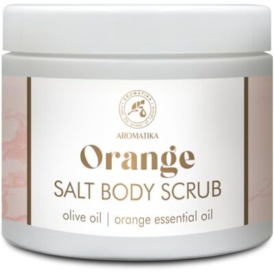 Trust Gommage Corps à l’Orange 500 g – Exfoliant au Sel avec Huile d’Olive et Huile Essentielle d’Orange – Soin Hydratant au Parfum d’Agrumes Trust Gommage Corps à l’Orange 500 g – Exfoliant au Sel avec Huile d’Olive et Huile Essentielle d’Orange – Soin Hydratant au Parfum d’Agrumes