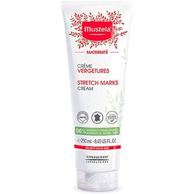 Mustela Crème de prévention des vergetures 250 ml. Tube, noir Mustela Crème de prévention des vergetures 250 ml. Tube, noir
