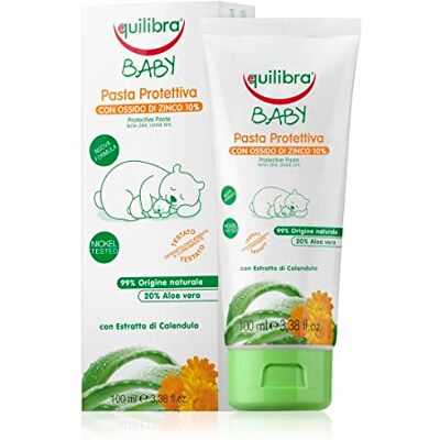 Equilibra baby pasta all'acqua lenitiva con ossido di zinco 10% 100 ml Equilibra baby pasta all'acqua lenitiva con ossido di zinco 10% 100 ml