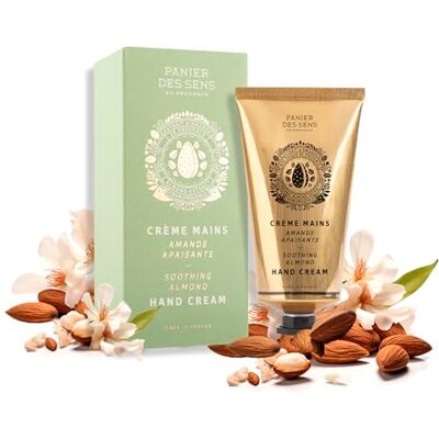 Panier des Sens Crème pour les mains très sèches Amande au beurre de karité et à l'huile d'amande de suède Crème hydratante Made in France 96% Natural Hand Cream 75ml Crème pour les mains Panier des Sens Crème pour les mains très sèches Amande au beurre de karité et à l'huile d'amande de suède Crème hydratante Made in France 96% Natural Hand Cream 75ml Crème pour les mains