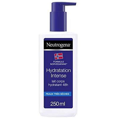 Neutrogena Deep Moisture Lait Corps Hydratation Intense, Pour Peaux Très Sèches, 250 ml Neutrogena Deep Moisture Lait Corps Hydratation Intense, Pour Peaux Très Sèches, 250 ml