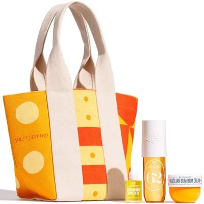 Sol de Janeiro The Sol Tote Body Essentials Kit de soins en sac Sol de Janeiro The Sol Tote Body Essentials Kit de soins en sac