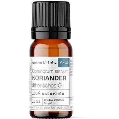 wesentlich. Huile de coriandre huile essentielle pure de 100% naturel du flacon en verre (10ml) wesentlich. Huile de coriandre huile essentielle pure de 100% naturel du flacon en verre (10ml)