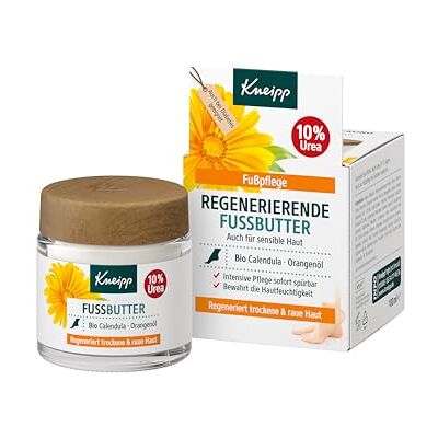 Kneipp Beurre de pieds régénérant Bio de calendula et huile d'orange 10 % d'urée Convient également pour les diabètes 100 ml Kneipp Beurre de pieds régénérant Bio de calendula et huile d'orange 10 % d'urée Convient également pour les diabètes 100 ml
