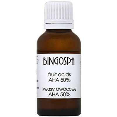 BingoSpa AHA acides de fruits 50% à éplucher 50 ml BingoSpa AHA acides de fruits 50% à éplucher 50 ml