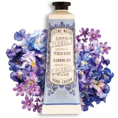 Panier des Sens Crème Mains pour Peau Sèche Pétales d’Iris Mini Creme Mains Hydratante – A base d’Huile d’Olive et de Beurre de Karité Fabriqué en France 96% d'Ingrédients Naturels 30 ml Panier des Sens Crème Mains pour Peau Sèche Pétales d’Iris Mini Creme Mains Hydratante – A base d’Huile d’Olive et de Beurre de Karité Fabriqué en France 96% d'Ingrédients Naturels 30 ml