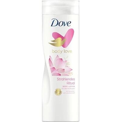 Dove Lot de 3 lotions pour le corps Glowing (Radiant) Ritual Lotus Flower Pour tous les types de peau 3 x 400 ml Dove Lot de 3 lotions pour le corps Glowing (Radiant) Ritual Lotus Flower Pour tous les types de peau 3 x 400 ml