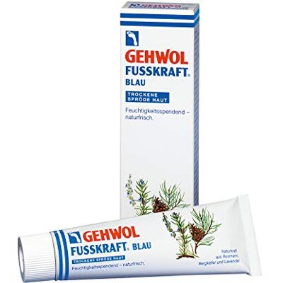 Gehwol Fusskraft Crème pour les pieds pour peaux sèches et rugueuses Bleu 125 ml Gehwol Fusskraft Crème pour les pieds pour peaux sèches et rugueuses Bleu 125 ml
