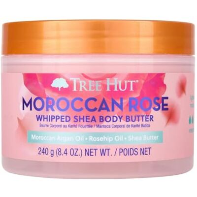 Tree Hut Beurre corporel de rose marocaine Rose marocaine Pot 240 g Contient de la rose de musquée et du beurre de karité Améliore l'élasticité Nourrit en profondeur et adoucit la peau Lotion corporelle hydratante et nourrissante aux huiles naturelles, Tree Hut Beurre corporel de rose marocaine Rose marocaine Pot 240 g Contient de la rose de musquée et du beurre de karité Améliore l'élasticité Nourrit en profondeur et adoucit la peau Lotion corporelle hydratante et nourrissante aux huiles naturelles,